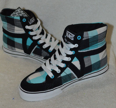 black high top vans girls