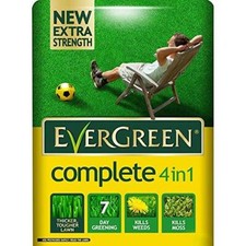 Image of Evergreen Complete 4 in1 Lawn Fertiliser 12.6kg Pack 360sqm