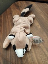 TY Beanie Baby - RINGO the Raccoon 8 inch - Tag 1995