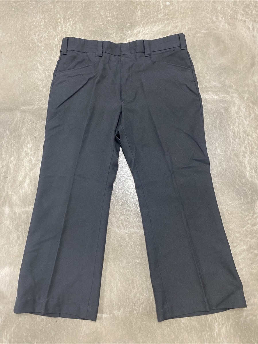 vintage 1970s levis panatela gentlemens cut Black flare Disco 