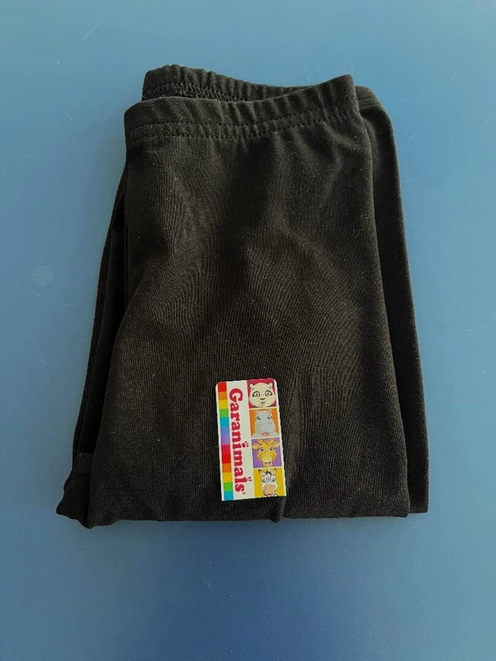 NEW Garanimals Girls 5T Black Cotton Leggings Pants - Image 3 of 3