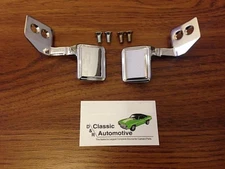 FLASH SALE Door Handles Inner Pair w/ Screws 68-69 Camaro Firebird Deluxe
