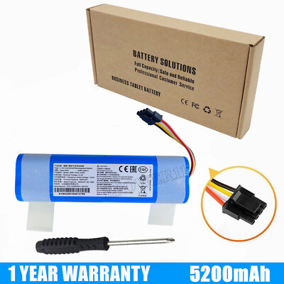 New Battery For Roborock E20 E25 E4 S4 S5 S6 S7 S50 S52 S55 S60 Vacuum Cleaner