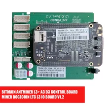 Bitmain Antminer L3+ A3 D3 Control Board Miner Dogecoin LTC L3_IO_Board_V1.2 yk