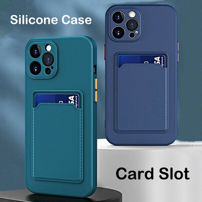 Case For Honor Magic6 Lite 5 Lite X7A X9C Shockproof Silicone Card Holder Cover