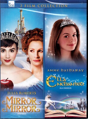 Mirror Mirror + Ella Enchanted - Double Feature - Jula Roberts - New DVD