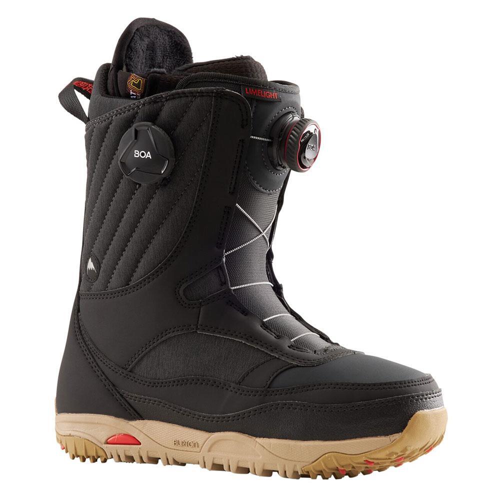 Botas de snowboard Burton Limelight BOA para mujer negras 2025