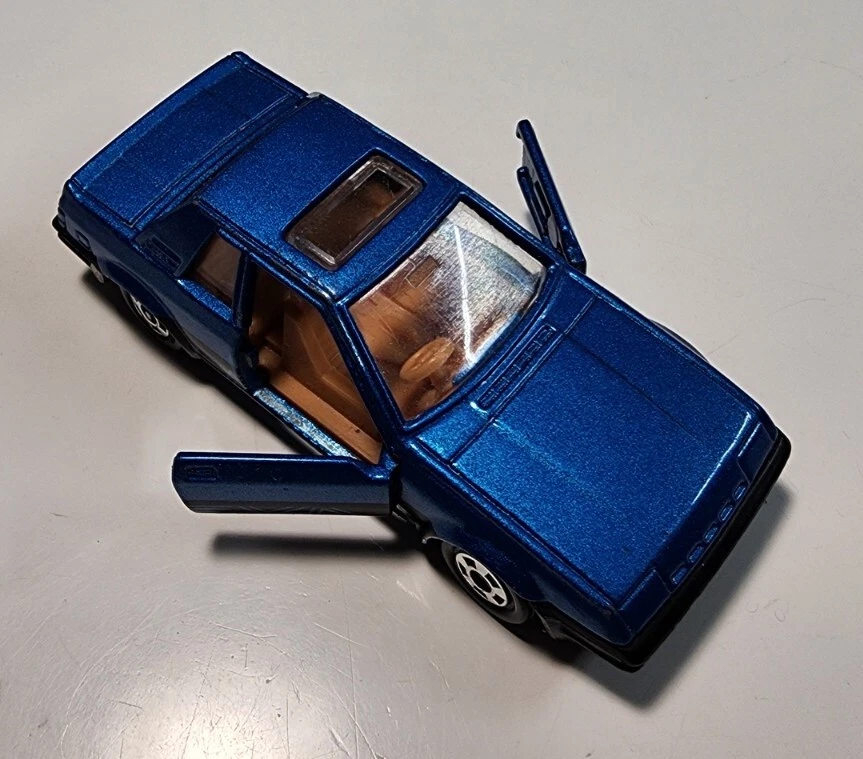 Vintage Tomica Tomy #22 Blue Nissan Pulsar Coupe EXA 1/60 Diecast 