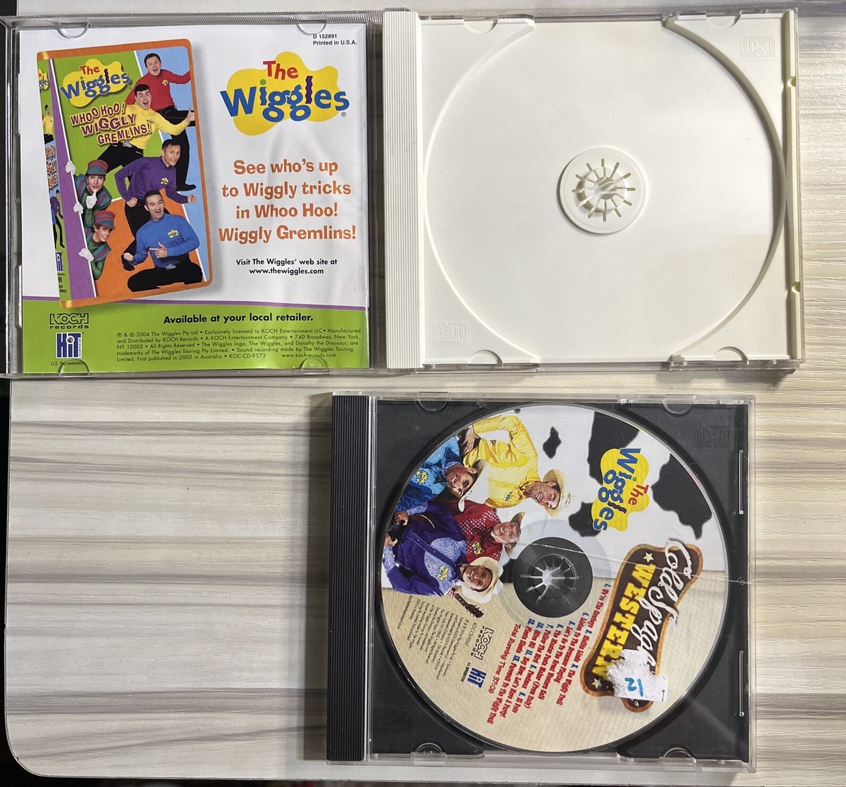 WEST.CD、DVD The Wiggles Cold Spaghetti Western Wiggly Gremlins Cd One