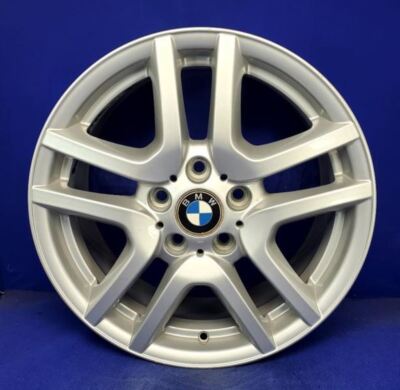 02-06 BMW X5 Wheel 17x7-1/2 Alloy 10 Spoke V-spoke 6761929 NICE OEM W/CAP 59444