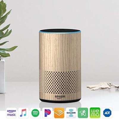 NEW Amazon Echo Alexa Premium Speaker - OAK WOOD Limited Edition - RARE Color