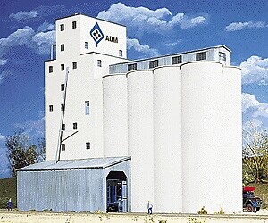 Walthers Cornerstone - ADM� Grain Elevator -- Kit - N