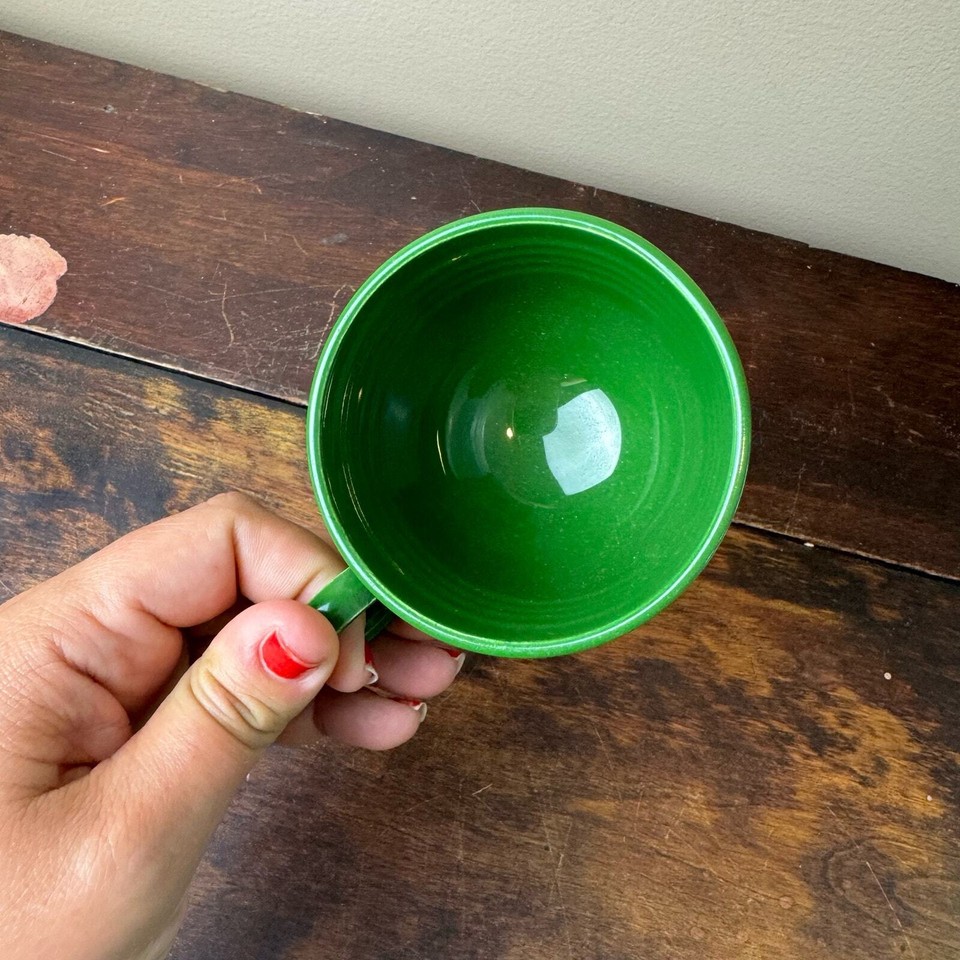 FiestaWare Vintage Round Handle Pedestal Tea Cup Coffee Cup MEDIUM