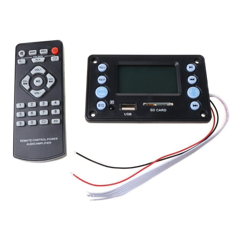 Image of MP3 WAV WMA Bluetooth-compatible MP3 Board Module with Remote Control