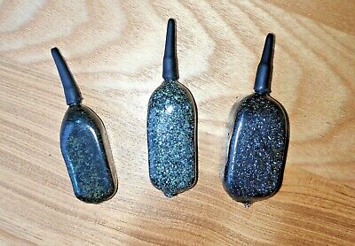 3oz 4.5oz MIX 10 x Carp Fishing Inline Flat Pear Leads 1.5oz 2oz