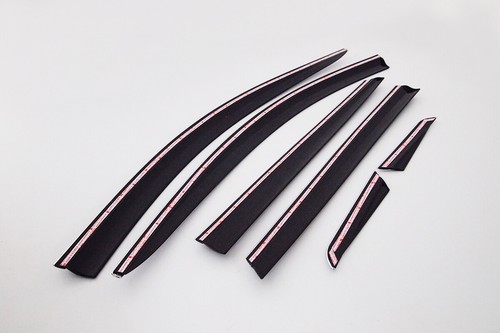 Premium Weather Shields Window visors 6pcs for 09/2015 ~ 2019 KIA Optima Si GT - Picture 5 of 12