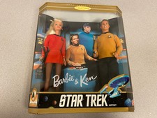 barbie and ken star trek gift set value