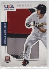 2015 Panini USA Baseball Jumbo Jerseys Prime 3/12 Morgan McCullough #13 4m0