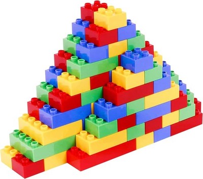 Large Building Blocks Set Building Brick Set Interlocking Bricks for Kids STEM