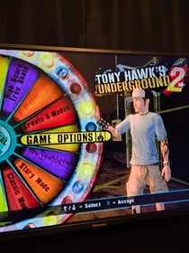 Sony PlayStation 2 PS2 Slim SCPH-70012 Console With Box + 4 Games Gex Tony Hawk