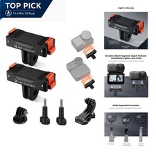 2 Pack Magnetic Mount for DJI Osmo Nano/Action 6 Quick Release Accessory Set