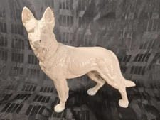 Hubley Cast Iron Police Dog Doorstop #290