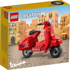 Creator LEGO Set  40517 Vespa Mini Scooter Moped Rare Collectable LEGO Set