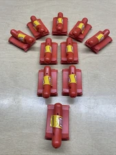 10x Lot Oscar Mayer Weinermobile Whistles Weenie 2 1/8" Bachelorette Party Favor