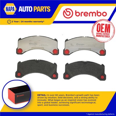 Brake Pads Set fits PORSCHE PANAMERA 971 2.9 Front 2016 on Brembo 95B698151AD