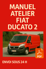 Manuel Atelier Fiat Ducato 2 1994-2006 RTA Français - PDF ou CD - Envoi 24H !