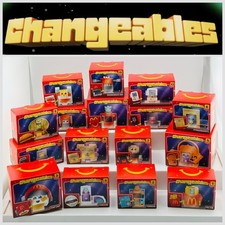 Mcdonald  s 2026 CHANGEABLES complete set of 16 Happy Meal Toys New in boxes