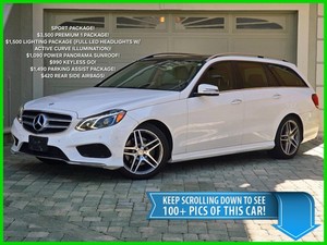 2014 Mercedes-Benz E-Class E 350 SPORT 4MATIC WAGON - 34K LOW MILES - PREM 1 PKG