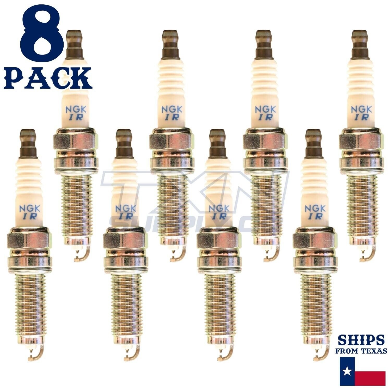 8 Pack NGK V-Power 92924 Spark Plugs DILZKR7A11G