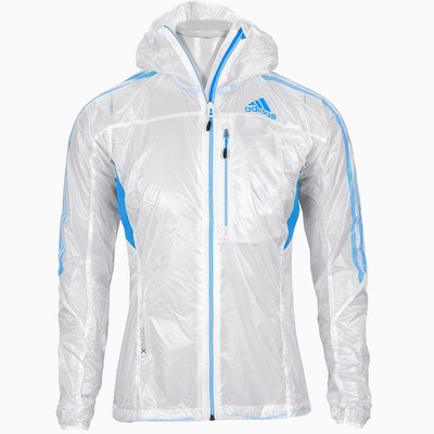 Adidas Terrex Jacke Herren Windjacke Laufjacke Windbreaker Sport Jacke weiß/blau