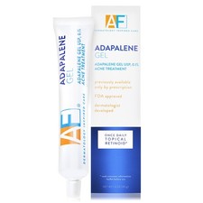 Acne Free Adapalene Gel 0.1 , Once-Daily Topical 1.6 Ounce Pack of 1 , White
