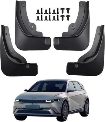 4 Pack Truck Mud Flaps for 2025 2026 Hyundai Ioniq 5 Front & Rear Splash Guards