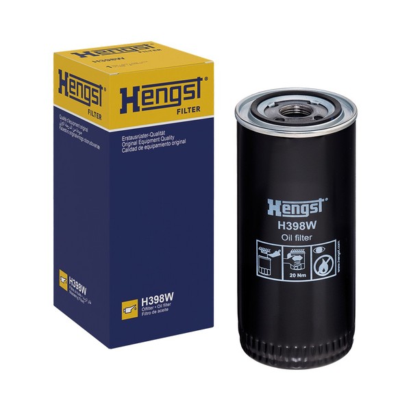 ÖLfilter Anschraubbar 212 Mm Hengst Filter FüR U.A. DEUTZ-FAHR Agrotron-image