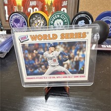 Topps 2026 Topps Heritage World Series Highlights #313 Dodgers Base Set