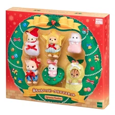 Sylvanian Families Baby Happy Christmas Set EPOCH Calico Critters X'mas Box