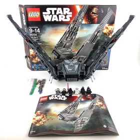 LEGO Star Wars: Kylo Ren's Command Shuttle 75104 Modded Complete Minifigures Box