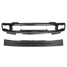 Front Bumper Cover For 2023-2025 Ford F-250/F-350 Super Duty Valance Black