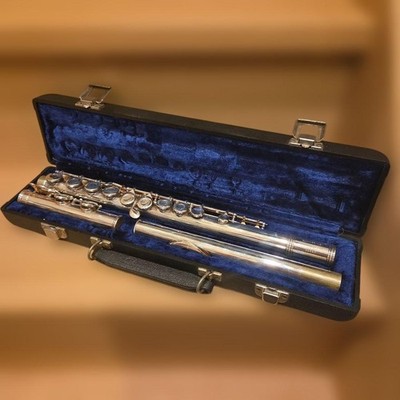 Yamano Special Gemeinhardt Elkhart IND Concert Flute with Hard Case