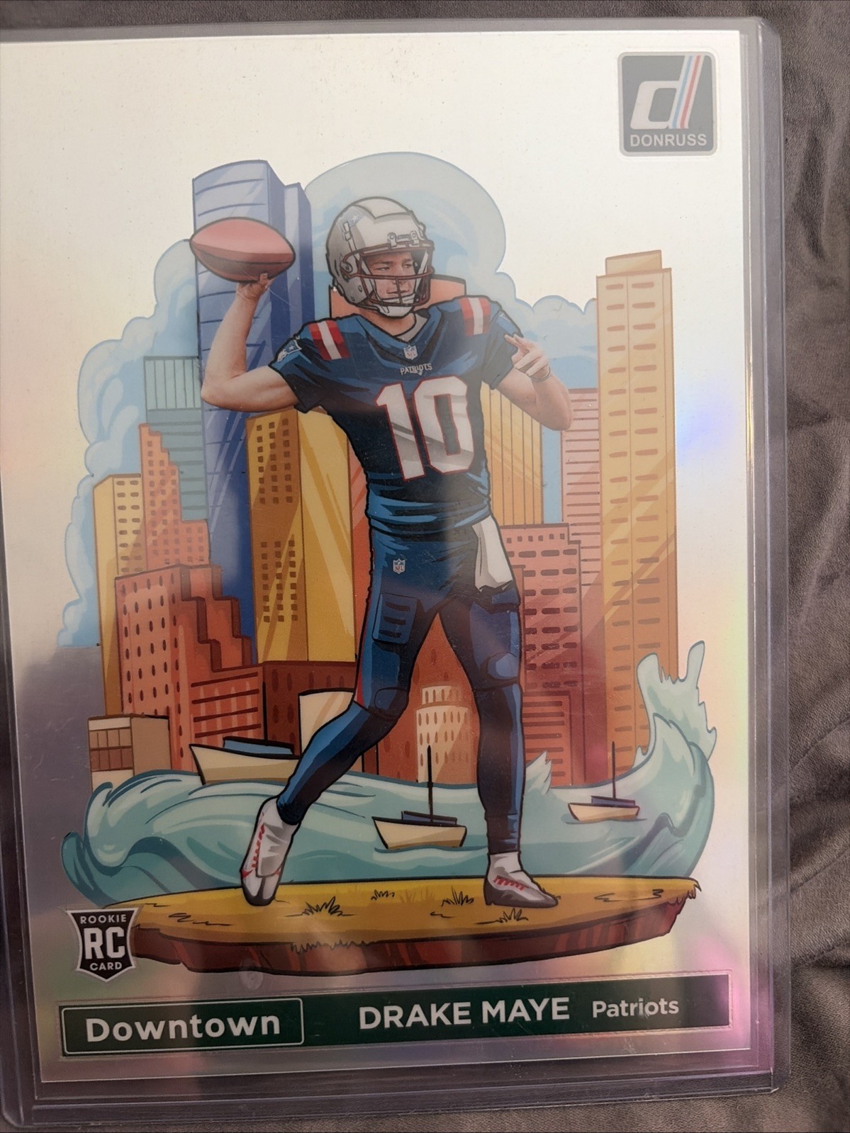 Drake Maye Topps Now Rookie Campaign #13 Base