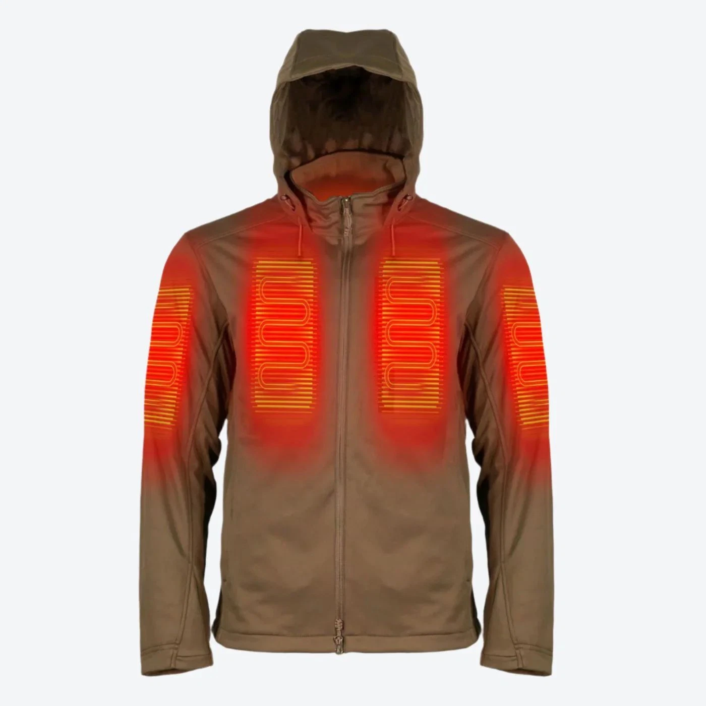 New Mobile Warming Tundra Men's 7.4V Battery Heated jacket MOREL in Large Size