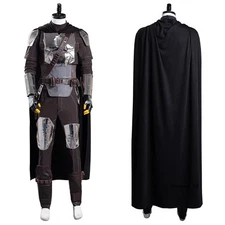 Star Wars The Mandalorian Men Cosplay Halloween Party Costume Accessory Cloak