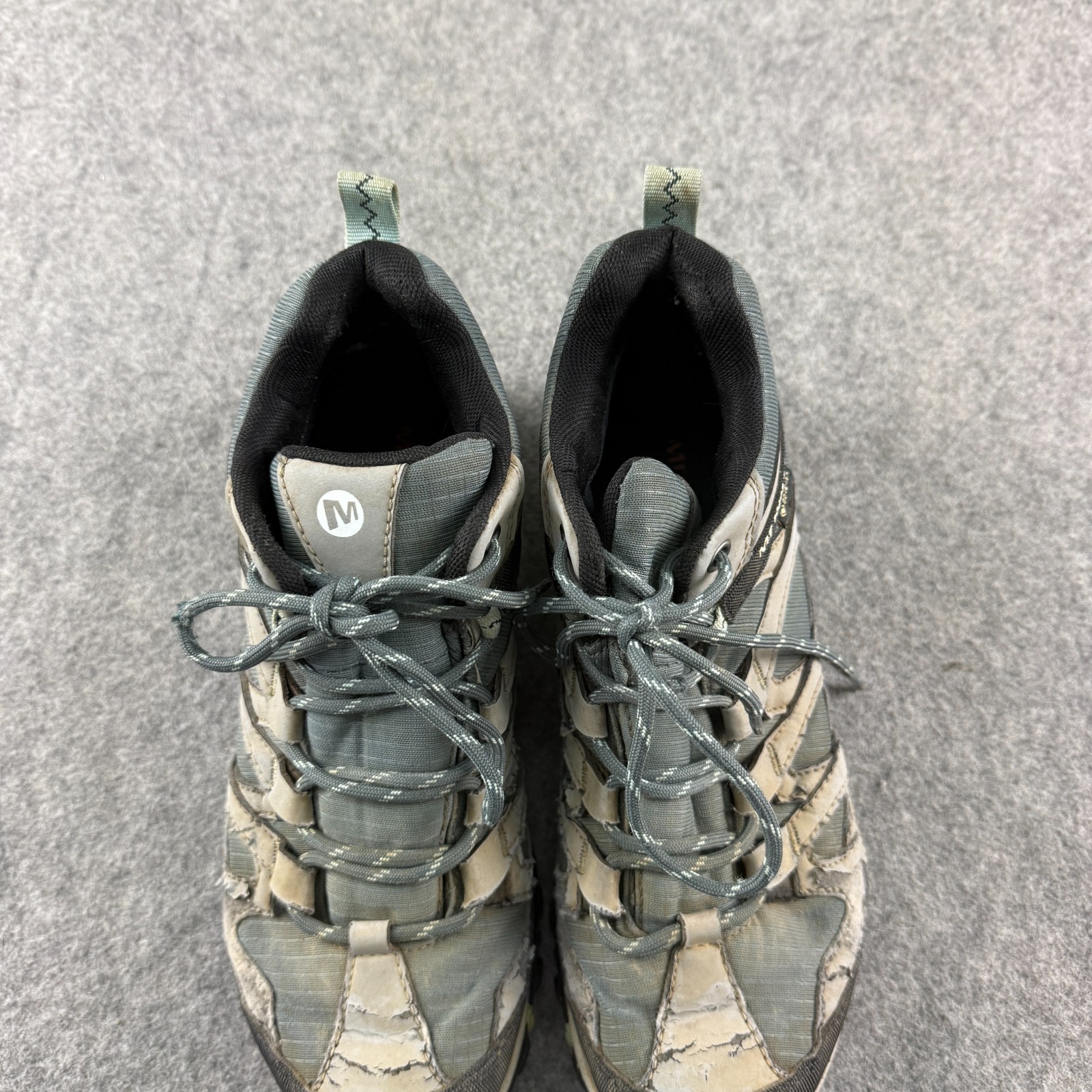 Merrell scarpe da passeggio donna taglia UK 7 Gore Tex escursionismo outdoor impermeabili Gtx