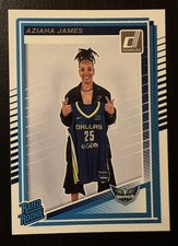 2025 Panini Donruss WNBA Aziaha James Rated Rookie #95 RC Dallas Wings Card