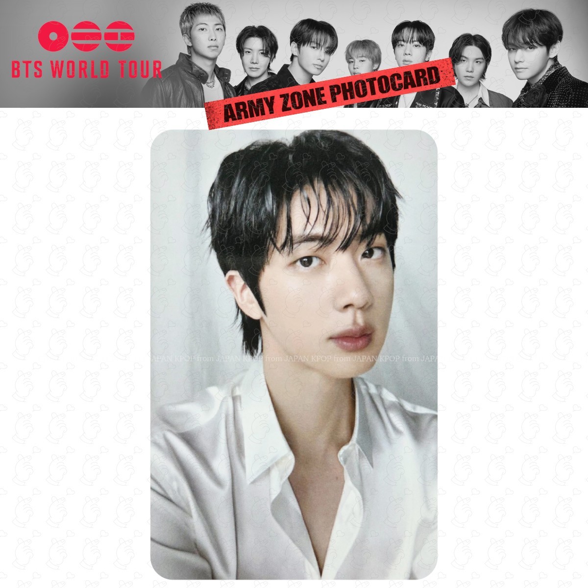【未開封・抜けなし】BTS ARIRANG フォトカード ARMY ZONE Pre BTS ARIRANG in Goyang Tokyo Army Zone Official Photocard VIP