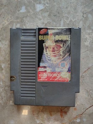 Tecmo Super Bowl Nintendo NES 1991 Cartridge