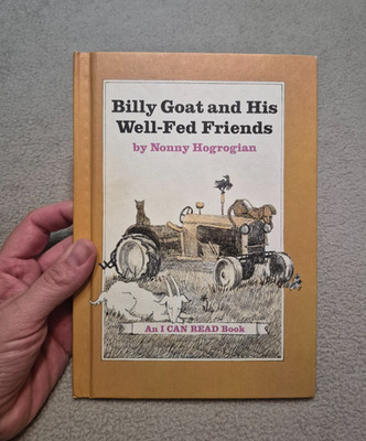 VINTAGE children's book BILLY GOAT AND HIS WELL-FED FRIENDS Nonny Hogrogian 1972